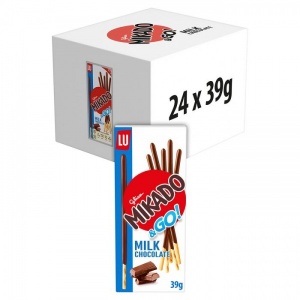 Mikado Milk Chocolate Coated Biscuit Sticks 39g (24 Pack)