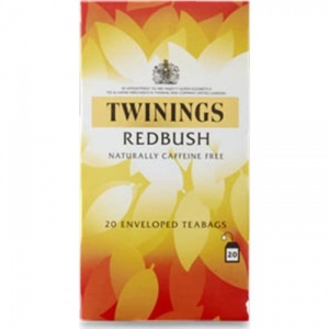 Twinings Redbush Tagged Envelope Tea Bags x 20 (4 Pack)