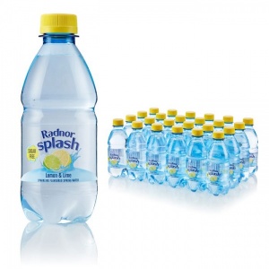 Radnor Splash Sparkling Lemon & Lime Bottle 330ml (24 Pack)