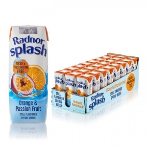 Radnor Splash Orange & Passion Fruit Carton 250ml (24 Pack)