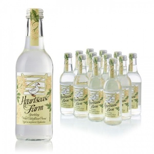 Heartsease Farm Elderflower Glass Bottle 330ml (12 Pack)