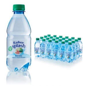 Radnor Splash Sparkling Watermelon Bottle 330ml (24 Pack)