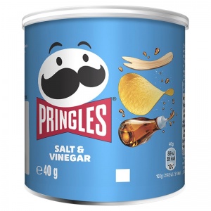Pringles Salt & Vinegar 40g (12 Pack)