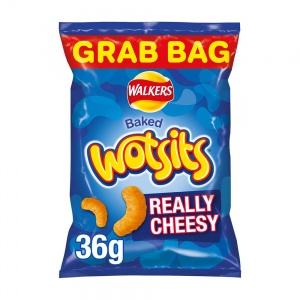 Walkers Wotsits Really Cheesy Crisps Grab Bag 36g (30 Pack)