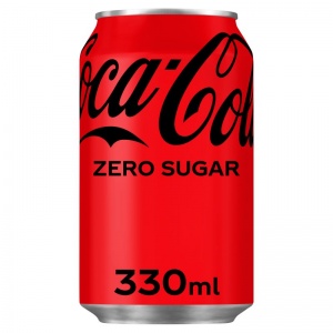 Coca-Cola Zero Sugar 330ml Can (24 Pack)
