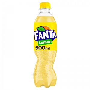 Fanta Lemon 500ml Bottle (Irish) (24 Pack)