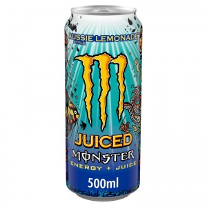 Monster Energy Juiced Aussie Lemonade Style 500ml Can (12 Pack)