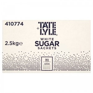 Tate & Lyle White Sugar Sachets 2.5g (1000 Pack)