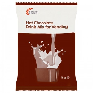 Premier Hot Chocolate Vending Drink Mix 1kg (10 Pack)