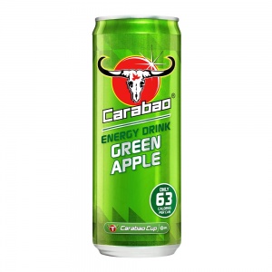 Carabao Green Apple Energy Can 330ml (12 Pack)