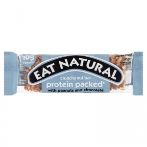 Eat Natural Protein Packed Peanut & Chocolate Crunchy Nut Bar 45g (12 Pack)