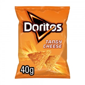Doritos Tangy Cheese Tortilla Chip Crisps 40g (32 Pack)