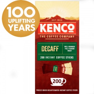 Kenco Decaff Instant Coffee Sticks 1.8g x 200 Pack (4 Pack)