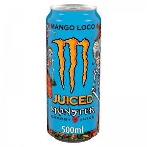Monster Energy Juiced Mango Loco Cans 500ml (12 Pack)