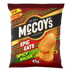 McCoy's Epic Eats Spicy Salsa Crisps 45g (36 pack)