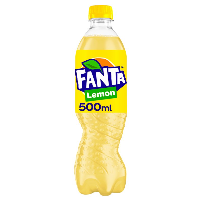 Fanta Lemon 500ml Bottle (12 Pack)