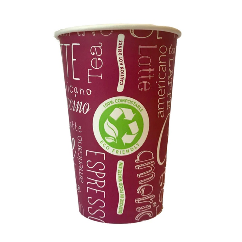 Rosa Bio Compostable Cup 9oz (1000 Pack)