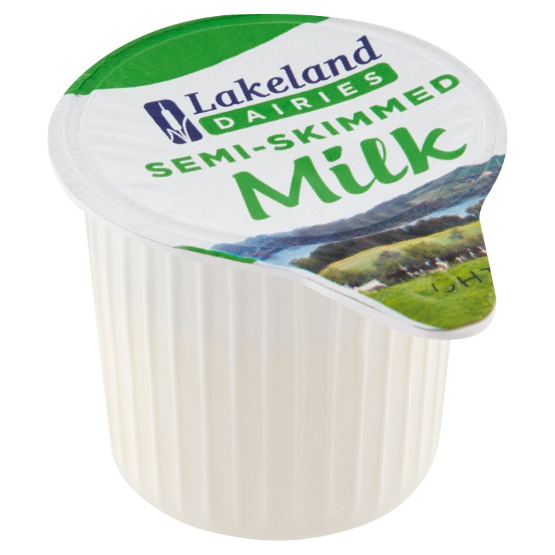 Lakeland Dairies Semi Skimmed Milk Portions (Green) 12ml (120 Pack)