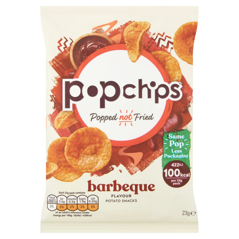 Popchips Barbeque 23g (24 Pack)