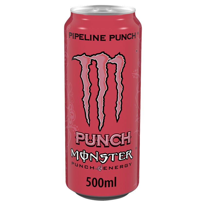 Monster Energy Pipeline Punch Cans 500ml (12 Pack)