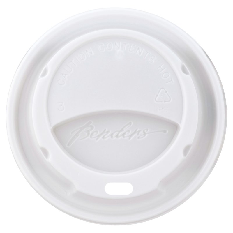 White Dome Hot Cup Lid 12/16oz (1000 Pack)