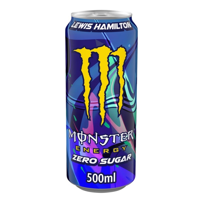 Monster Energy Lewis Hamilton Zero Sugar 500ml Can (12 Pack)