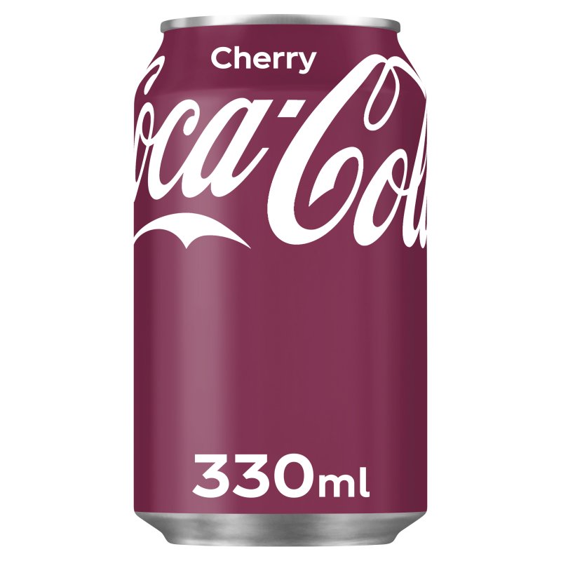 Coca-Cola Cherry 330ml Can (24 Pack)