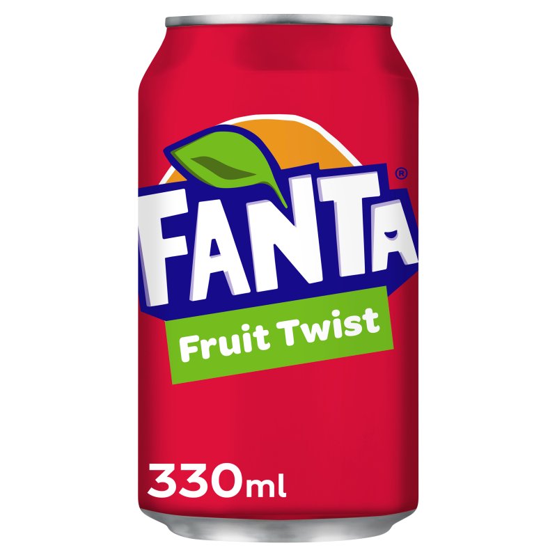 Fanta Fruit Twist 330ml Can (24 Pack)