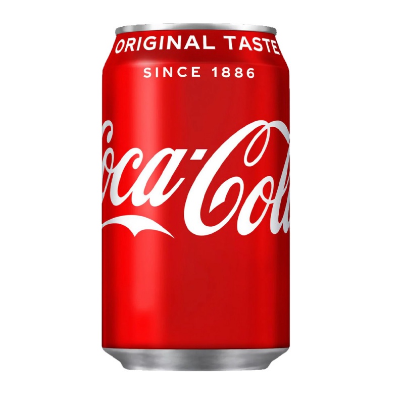 Coca-Cola Original 330ml Can (Irish) (24 Pack)