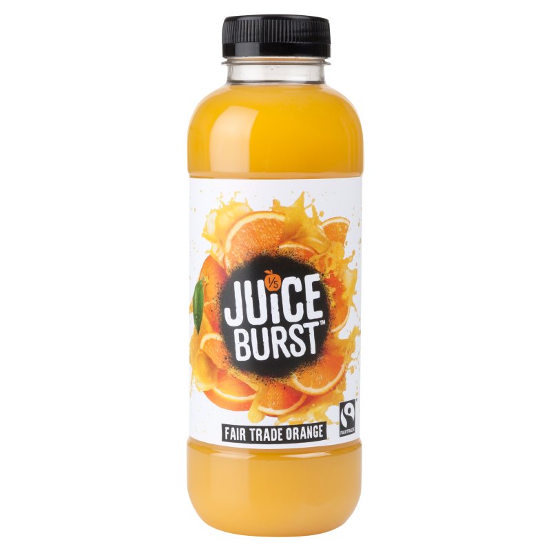 Juiceburst Fairtrade Orange 500ml (12 Pack)