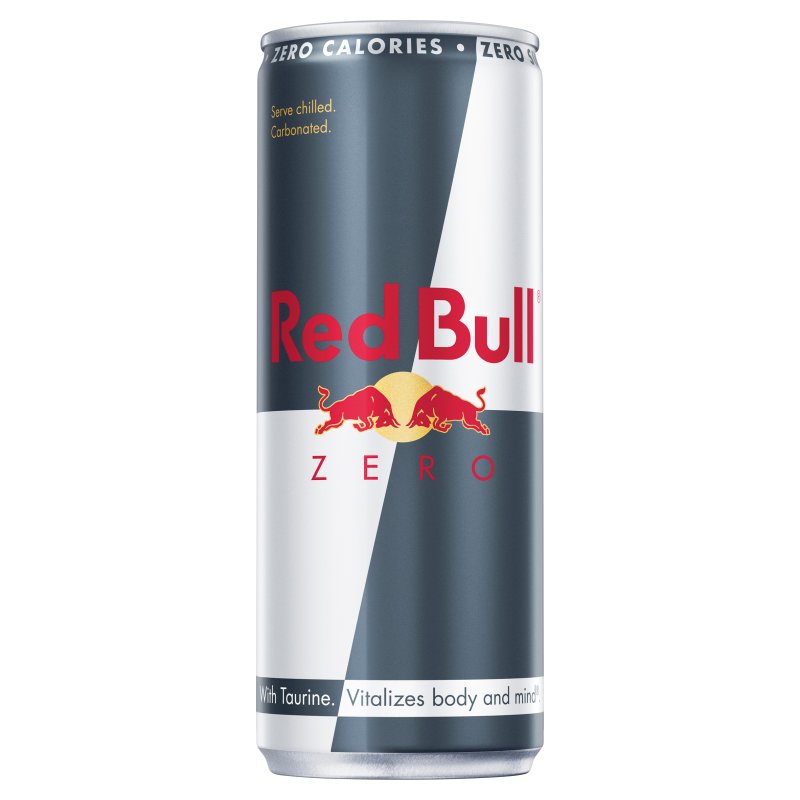 Red Bull Energy Drink Zero 250ml Can (24 Pack)