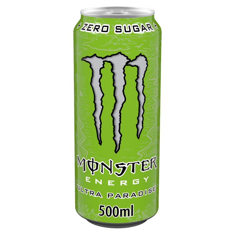Monster Energy Ultra Paradise Zero Sugar Cans 500ml (12 Pack)