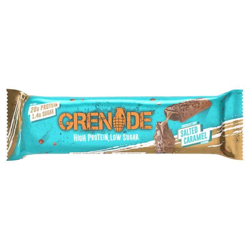 Grenade Choc Chip Salted Caramel Bar 60g (12 Pack)