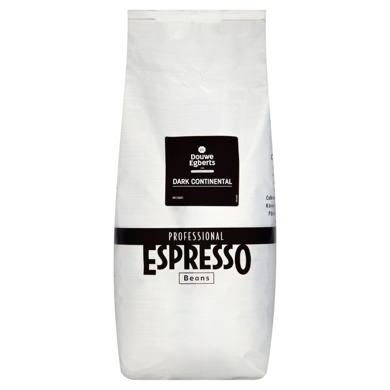 Douwe Egberts Espresso Dark Continental Bean 1kg (6 Pack)