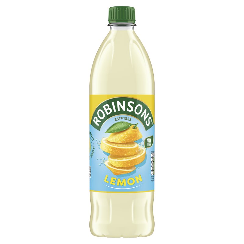Robinsons Lemon NAS Squash 1 Litre (12 Pack)
