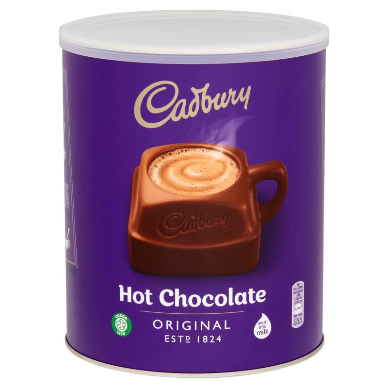 Cadbury Drinking Chocolate (Add Milk) 2kg (6 Pack)